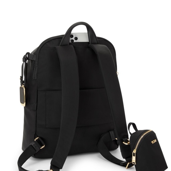 NWT Tumi Black and Gold Halsey Backpack - Perfect Backpack Elegant & Functional main image 5